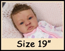 Custom Order Reborn Doll Sized 19"