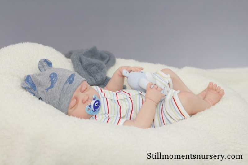 Reborn Baby Boy Benjamin David by Nikki Holland - Image 4