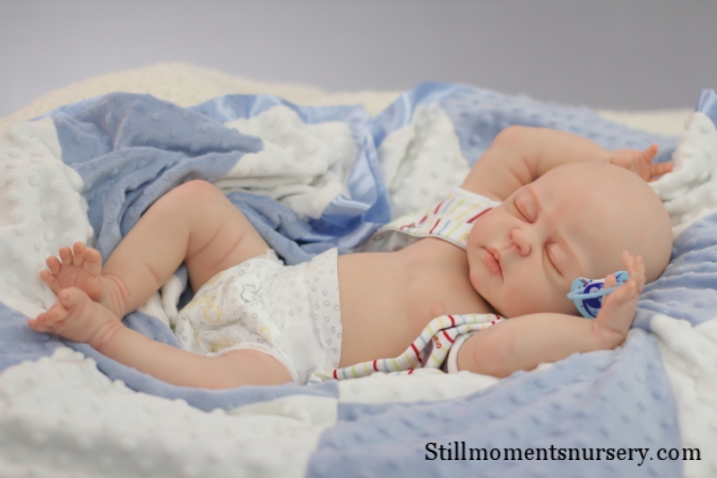 Reborn Baby Boy Benjamin David by Nikki Holland - Image 8