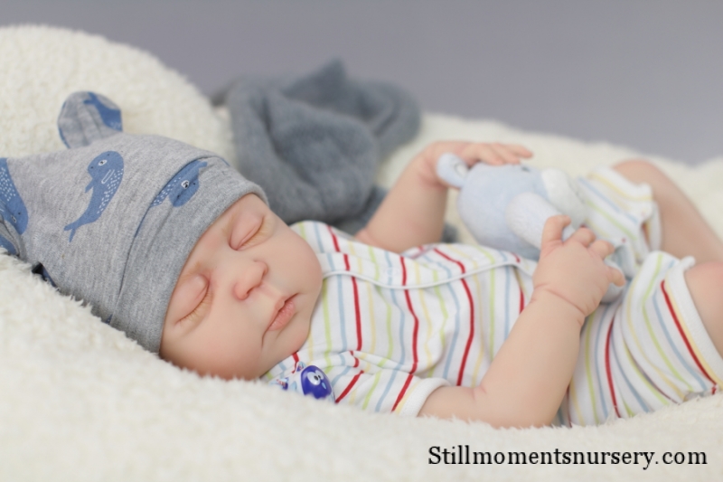 Reborn Baby Boy Benjamin David by Nikki Holland