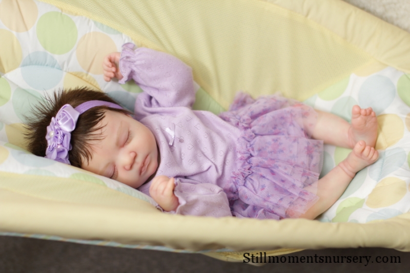 Reborn Baby Girl Raven by Nikki Holland - Image 8