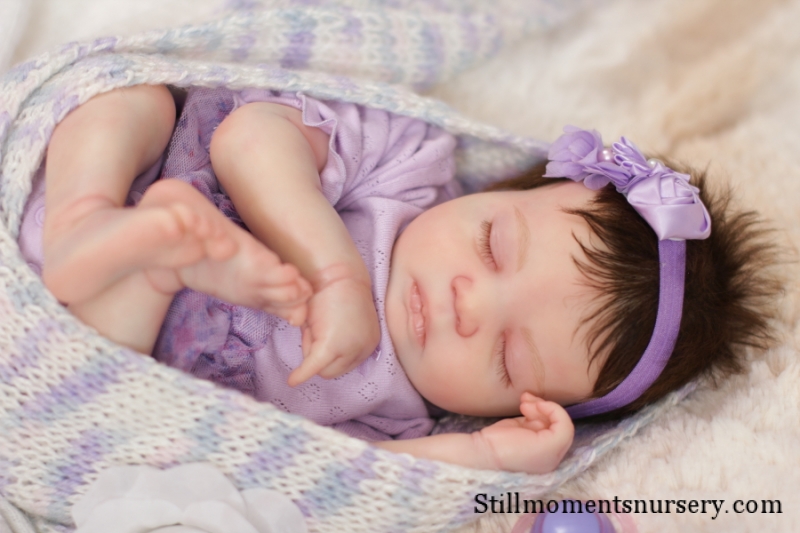Reborn Baby Girl Raven by Nikki Holland - Image 4