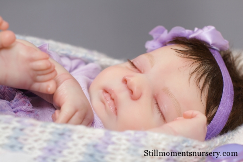 Reborn Baby Girl Raven by Nikki Holland - Image 3