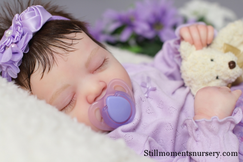 Reborn Baby Girl Raven by Nikki Holland - Image 9