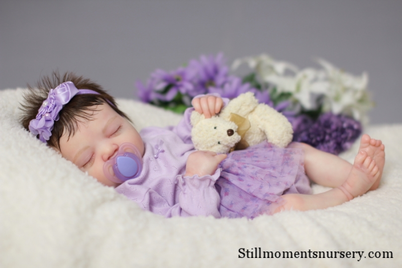 Reborn Baby Girl Raven by Nikki Holland - Image 2