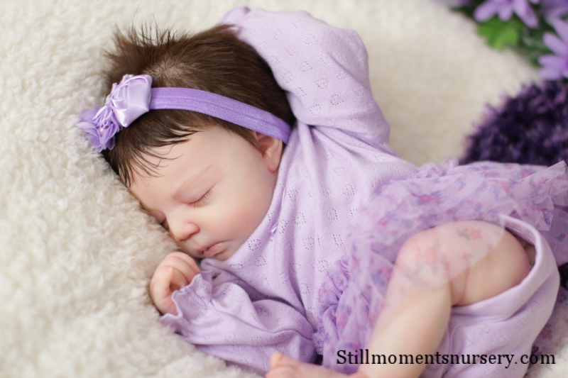 Reborn Baby Girl Raven by Nikki Holland - Image 12