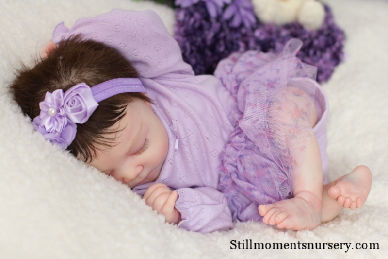 Reborn Baby Girl Raven by Nikki Holland - Image 11