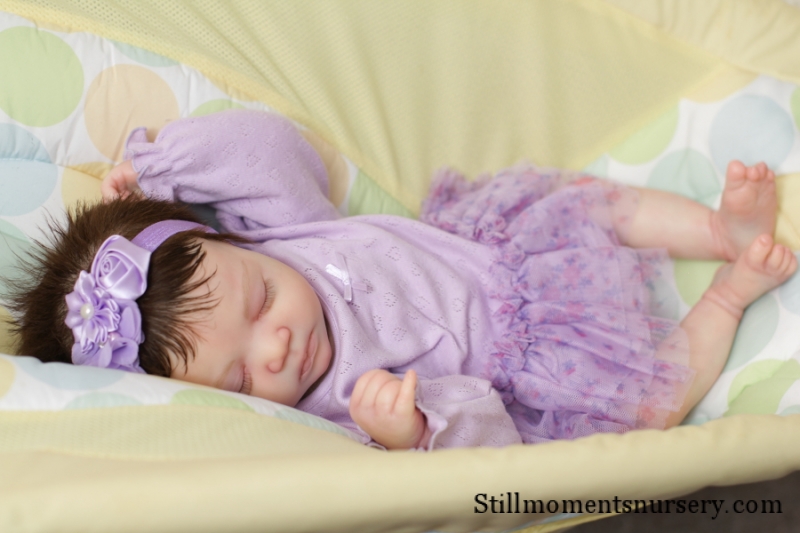 Reborn Baby Girl Raven by Nikki Holland - Image 10