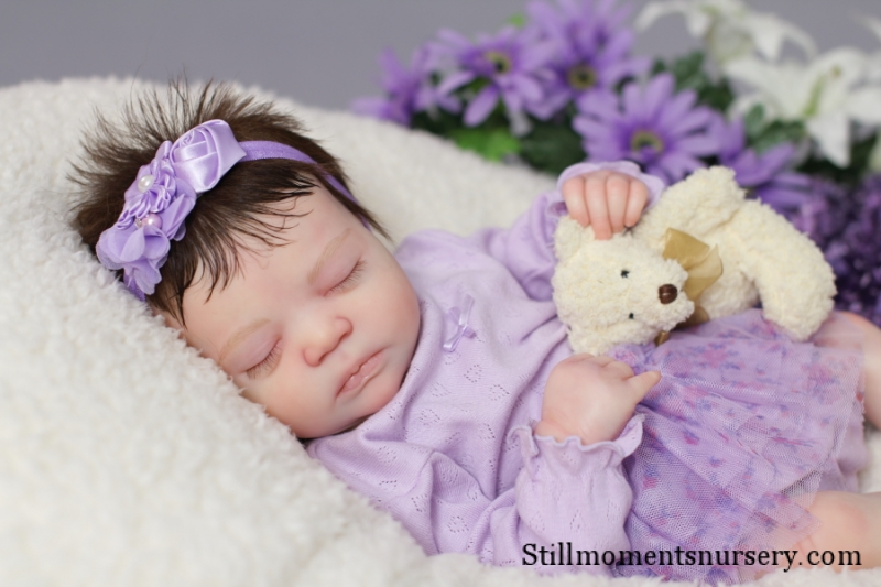 Reborn Baby Girl Raven by Nikki Holland