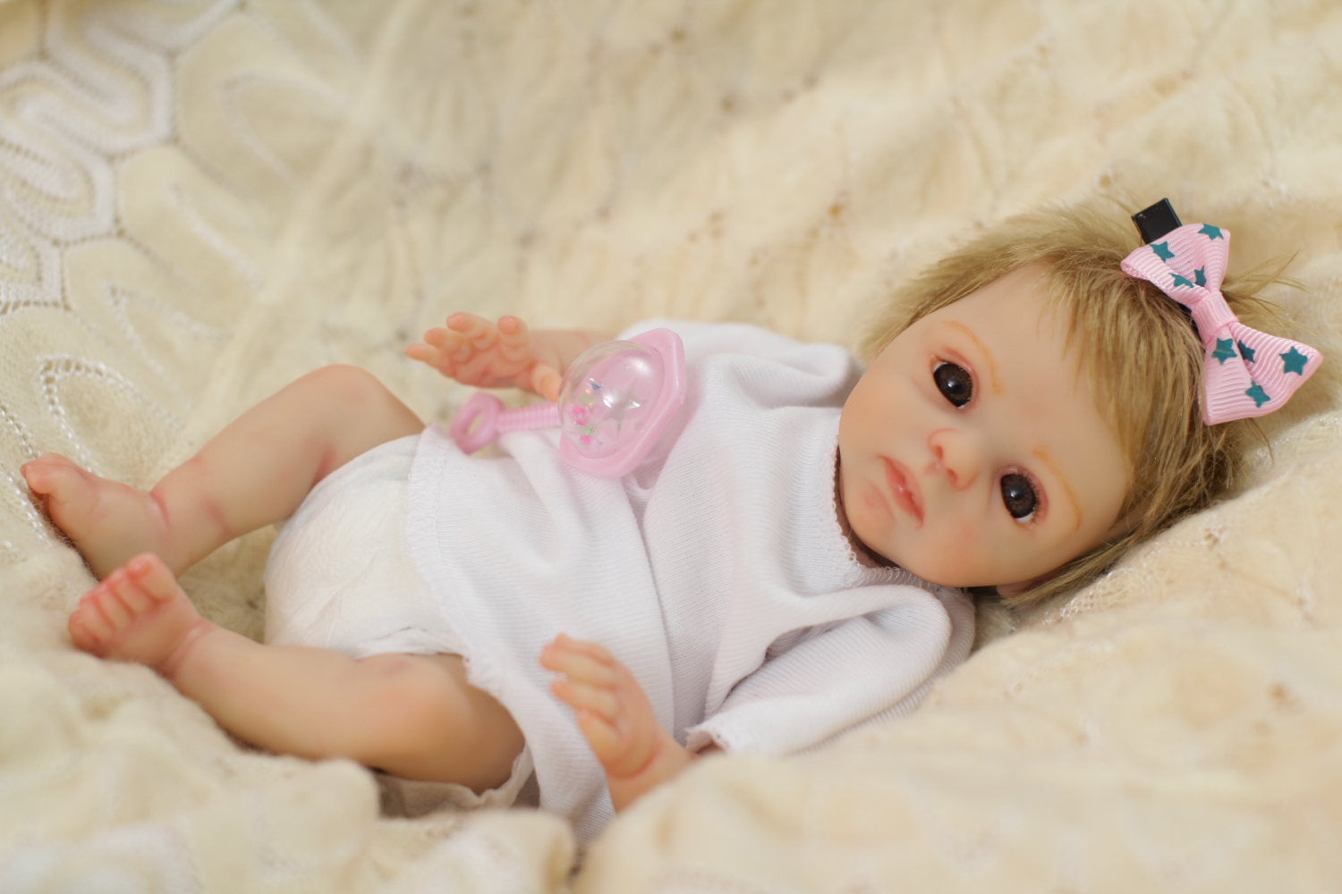 Reborn Baby Girl Kris Ann by Nikki Holland - Image 12