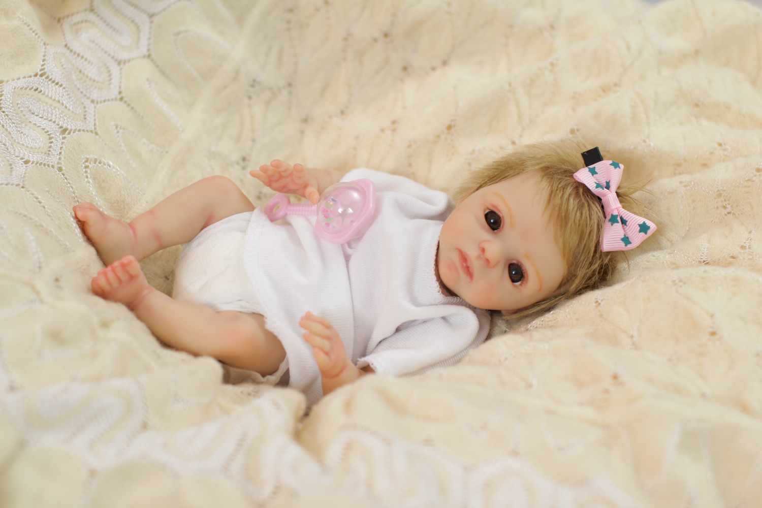 Reborn Baby Girl Kris Ann by Nikki Holland - Image 9