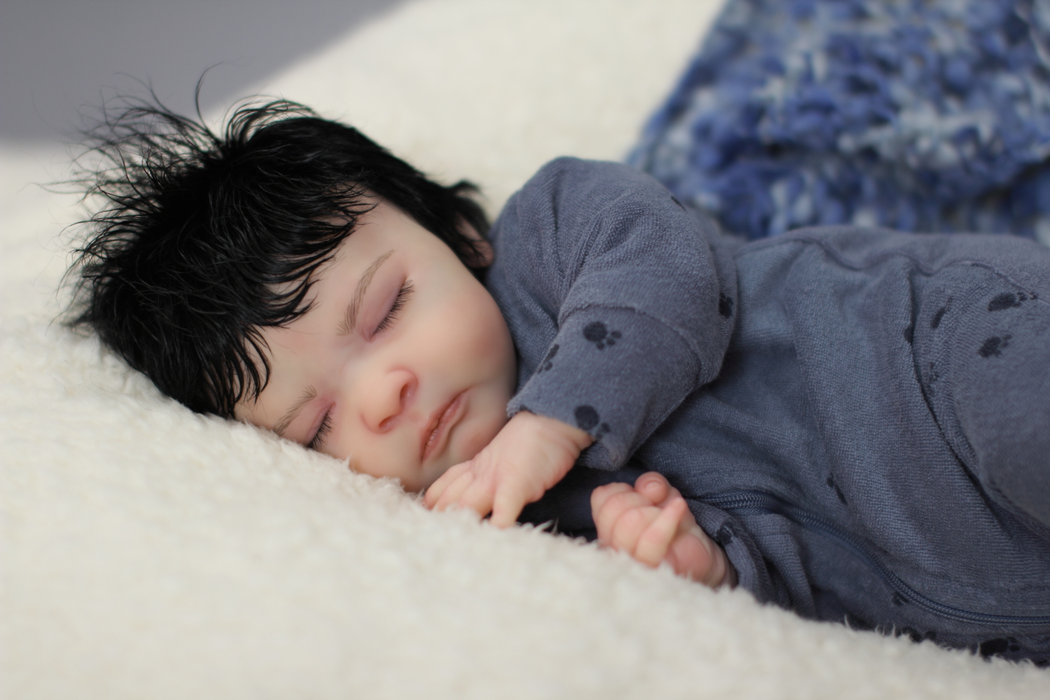 Reborn Baby Boy Nathaniel Logan by Nikki Holland - Image 6