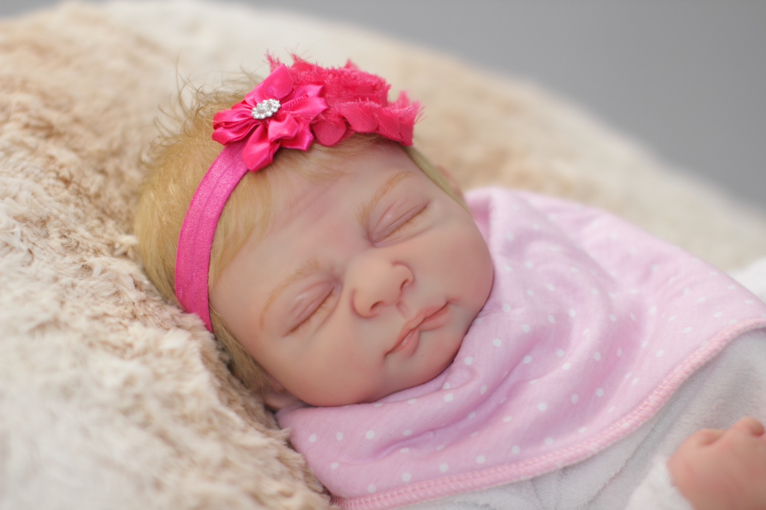 Reborn Baby Girl Carol by Nikki Holland