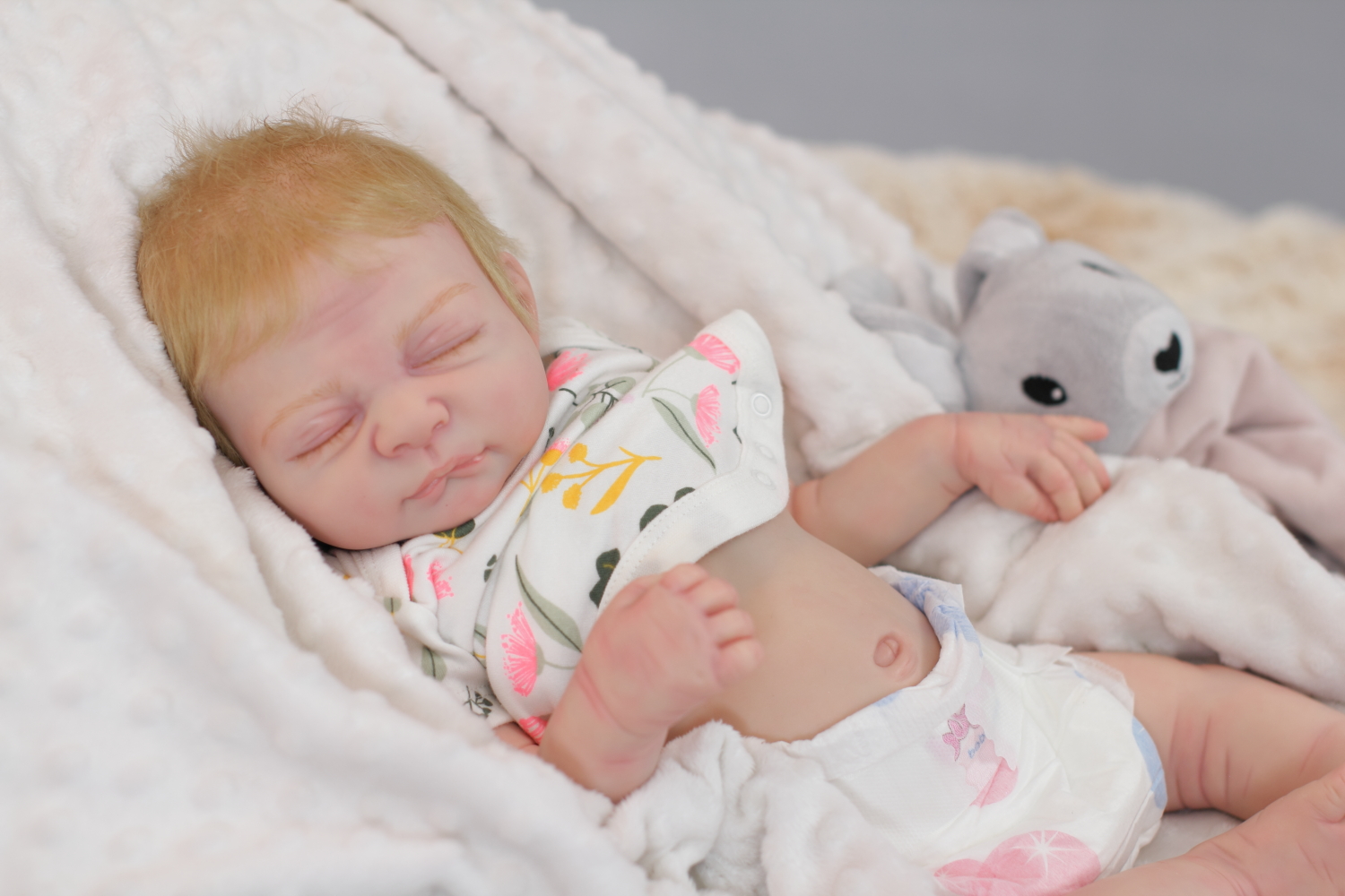 Reborn Baby Girl Carol by Nikki Holland - Image 4
