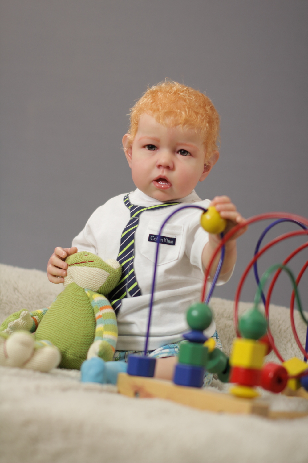 Reborn Toddler Boy Elliott Terance James by Nikki Holland - Image 9