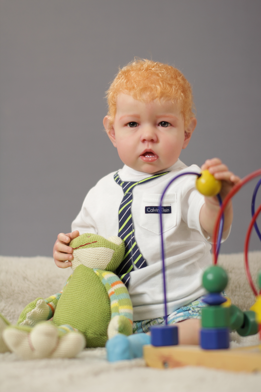 Reborn Toddler Boy Elliott Terance James by Nikki Holland - Image 7