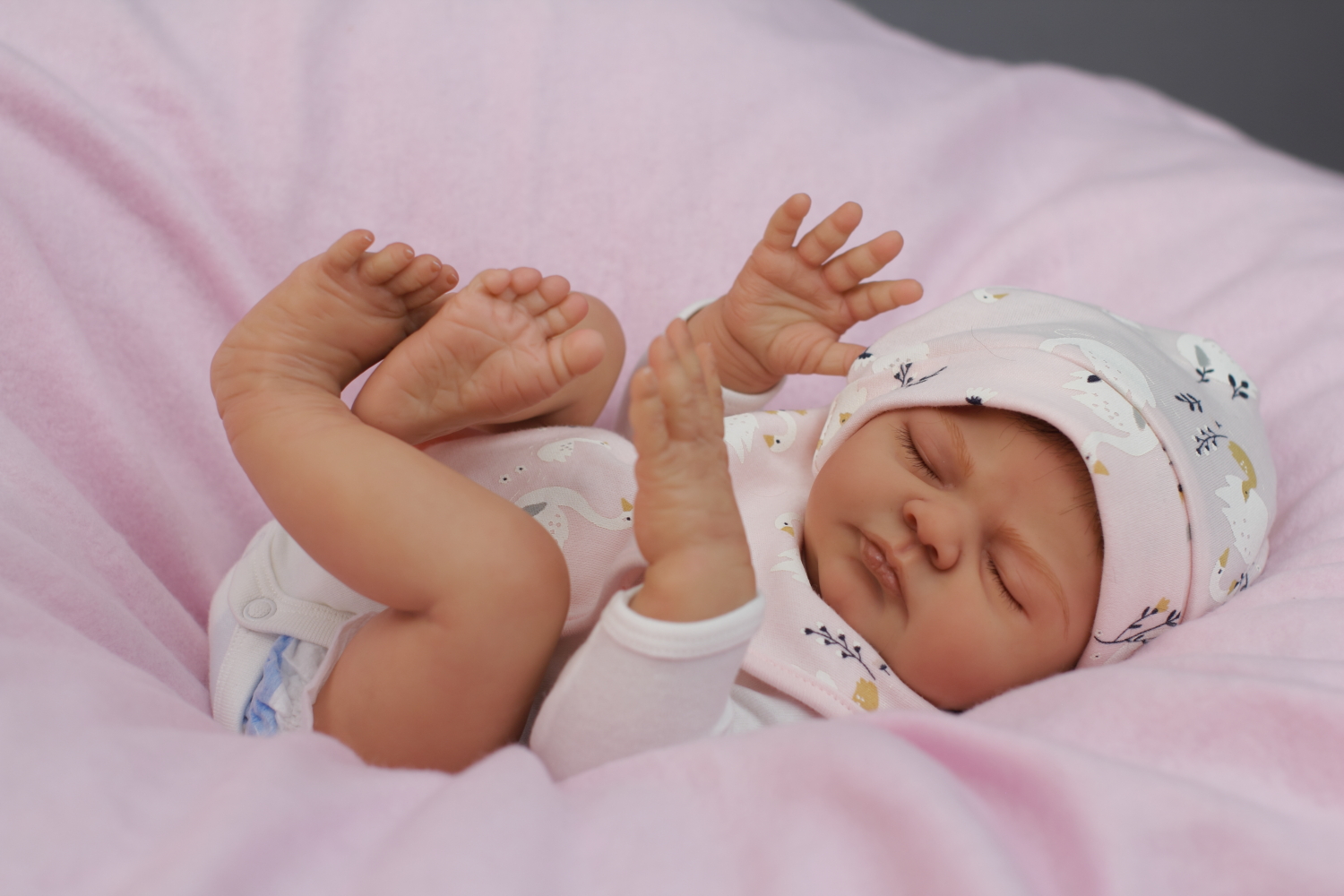 Reborn Baby Girl Bonnie Rosaly by Nikki Holland - Image 9