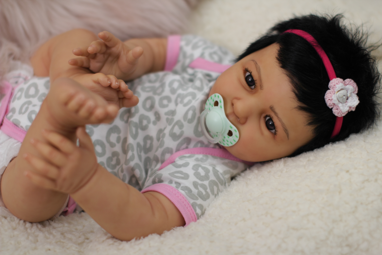 Reborn Baby Girl Elisha by Nikki Holland - Image 7