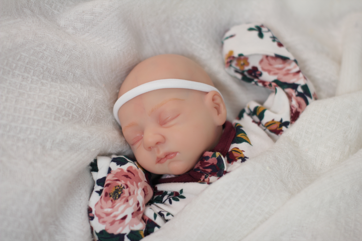 Reborn Cuddle Baby Girl Gracie by Nikki Holland