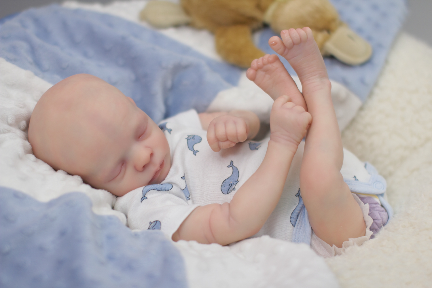 Reborn Baby Boy Matthew by Nikki Holland - Image 8