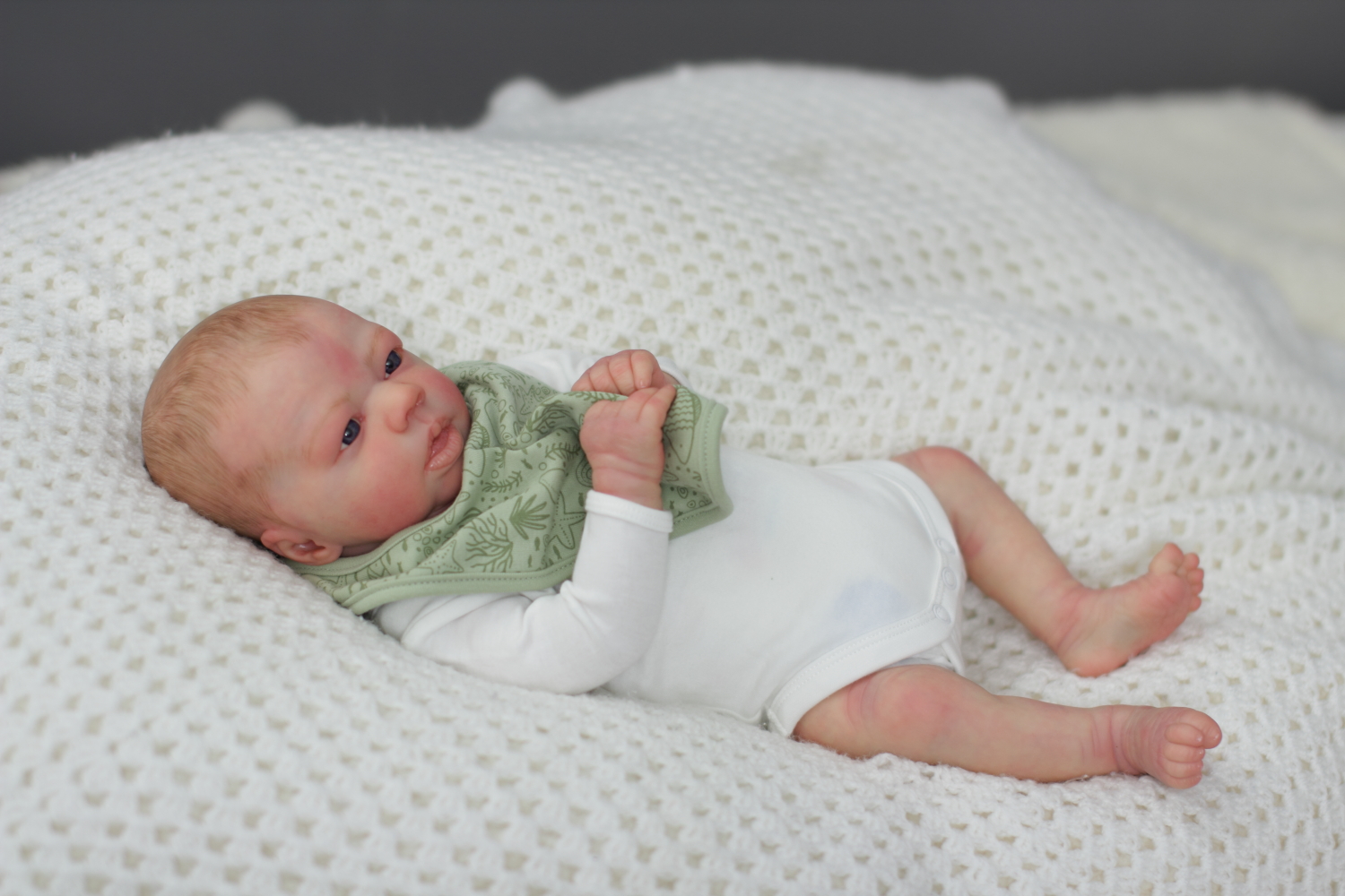 Reborn Baby Boy Drake by Nikki Holland - Image 13