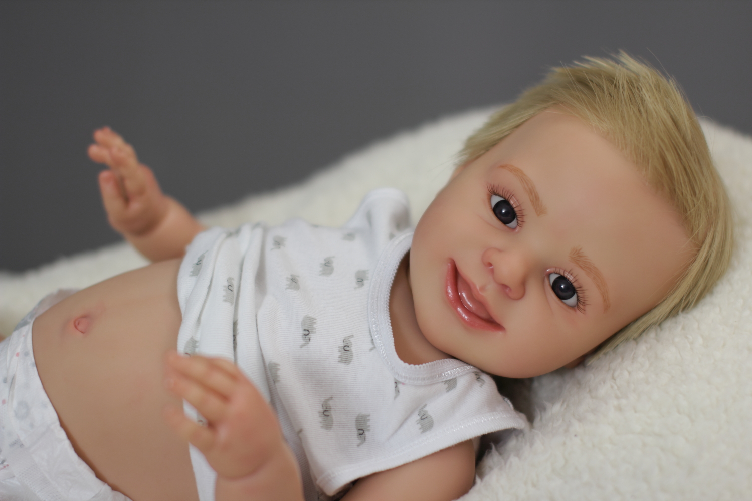 Reborn Toddler Boy Rhys by Nikki Holland - Image 11