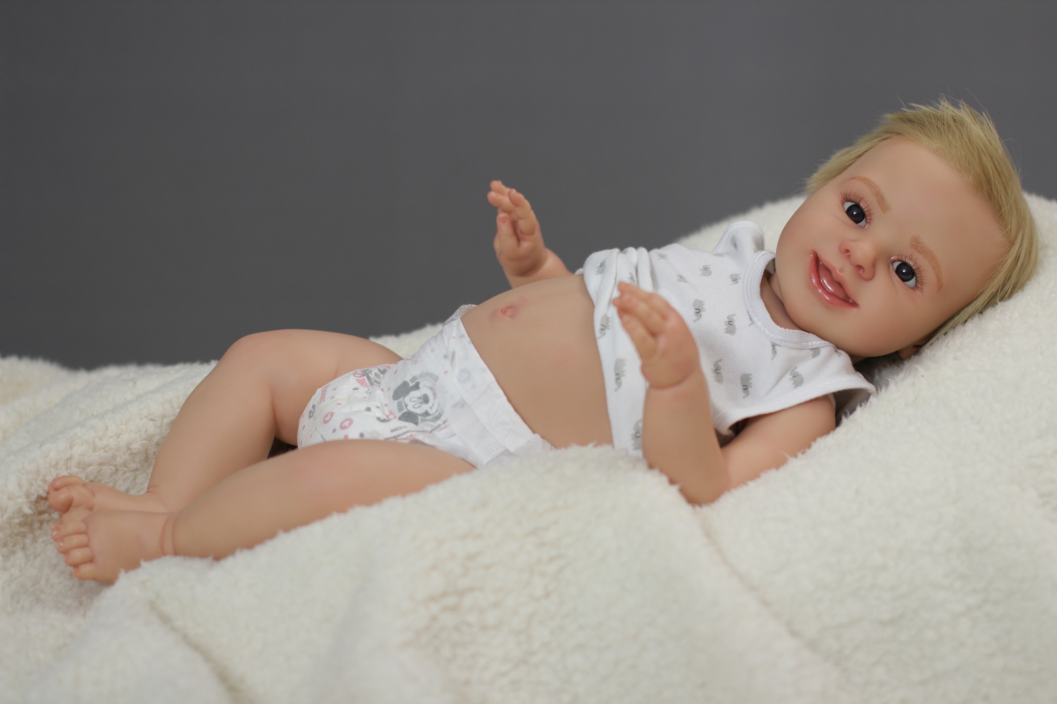 Reborn Toddler Boy Rhys by Nikki Holland - Image 9