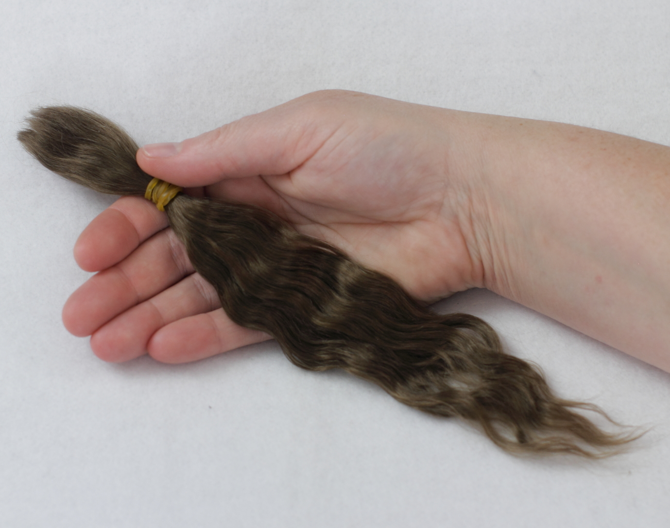 Yearling Mohair - Light Medium Brown - Image 2