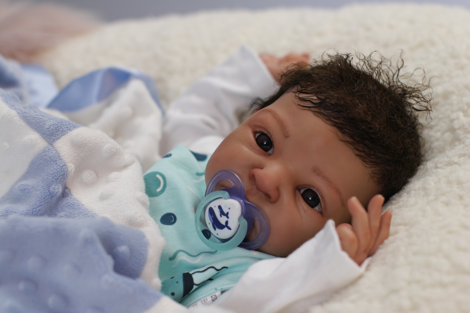 Reborn Baby Boy Nikhil Wesley by Nikki Holland - Image 6