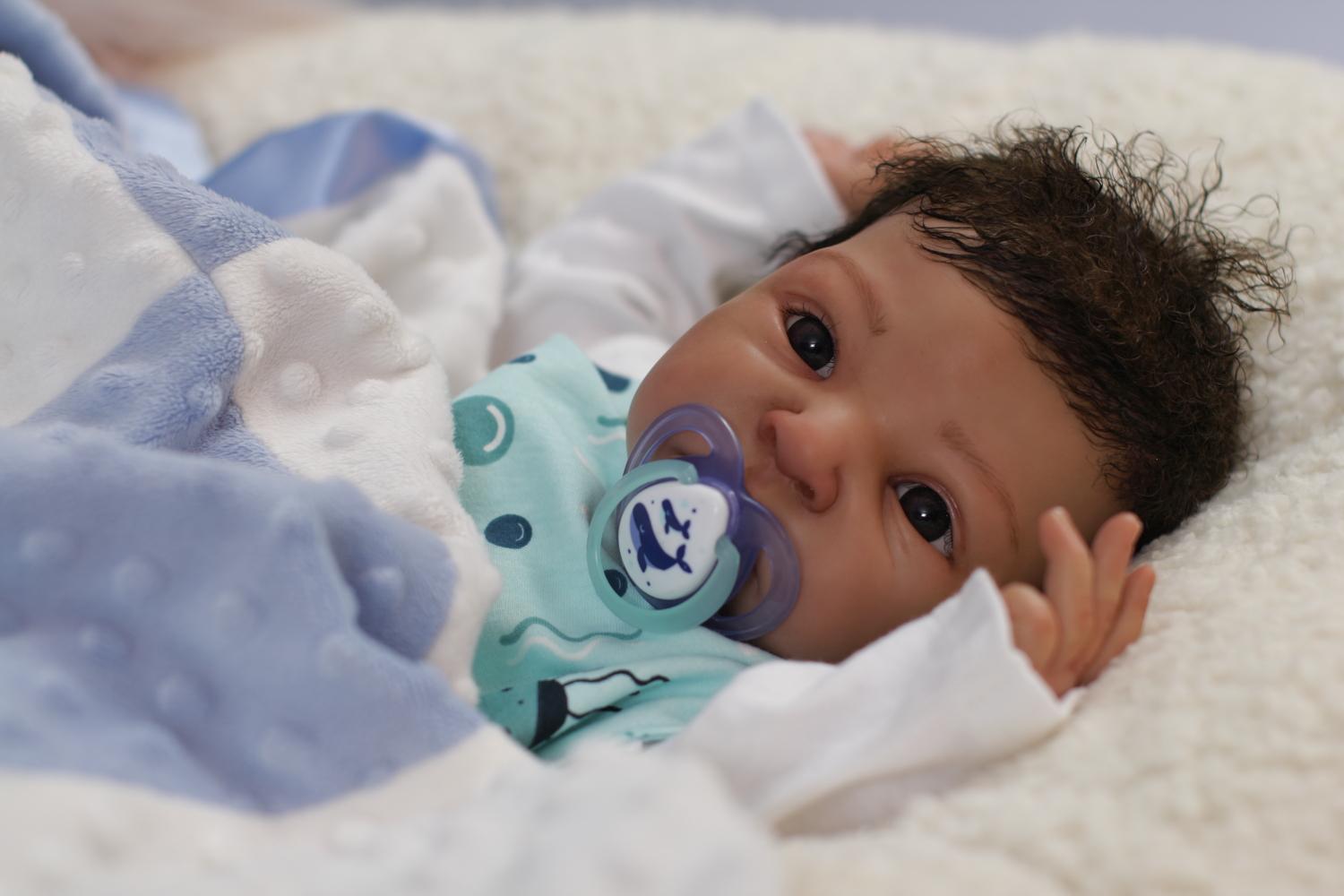 Reborn Baby Boy Nikhil Wesley by Nikki Holland - Image 7