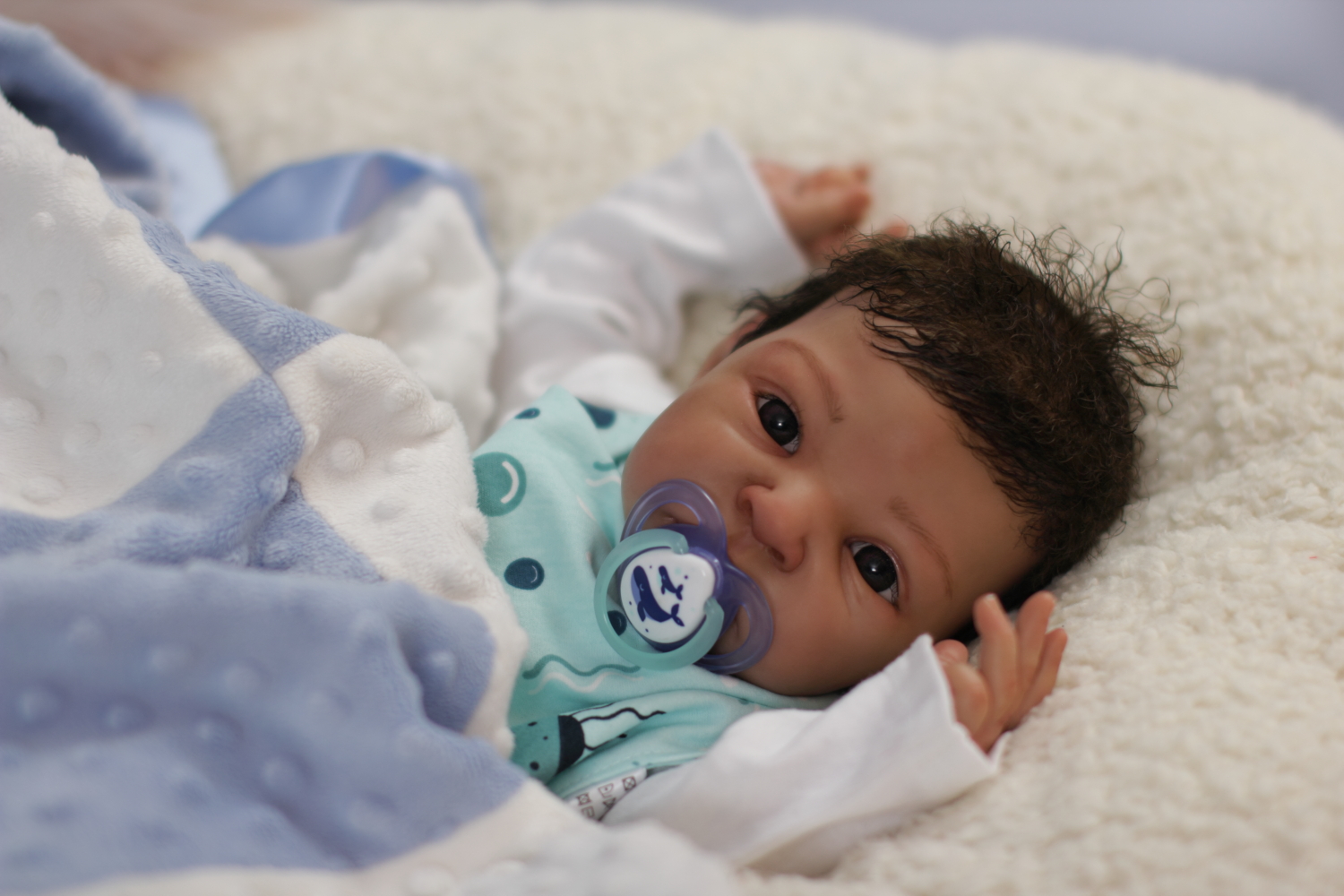 Reborn Baby Boy Nikhil Wesley by Nikki Holland - Image 8