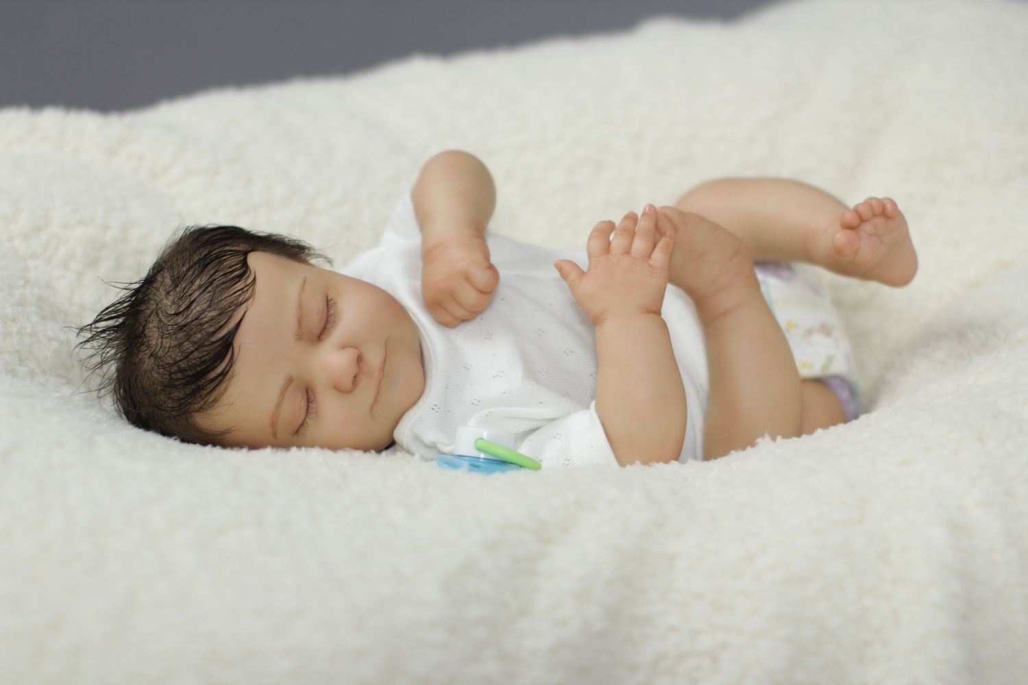 Reborn Baby Boy Kenji by Nikki Holland - Image 3