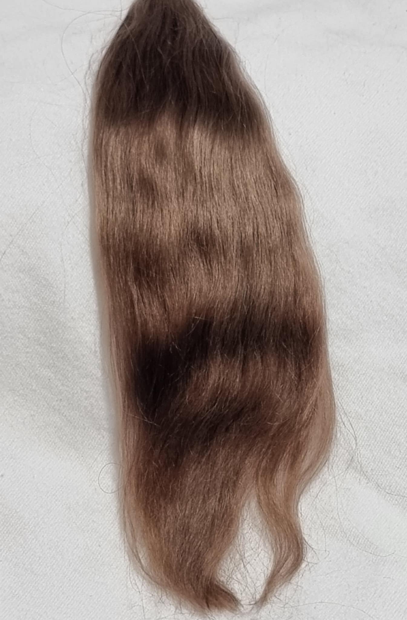 Yearling Mohair - Auburn Brown