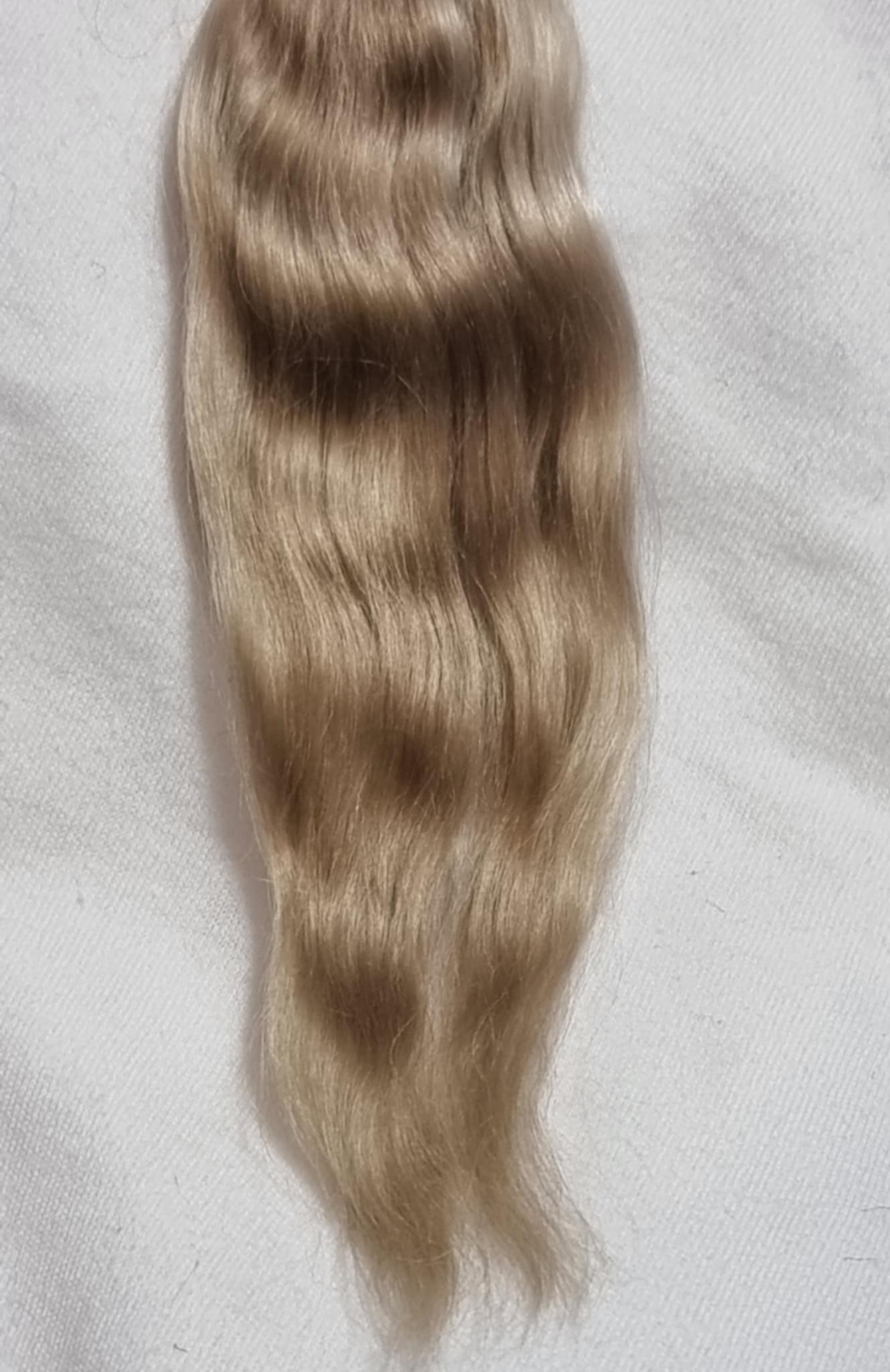Yearling Mohair - Light Ash Blonde