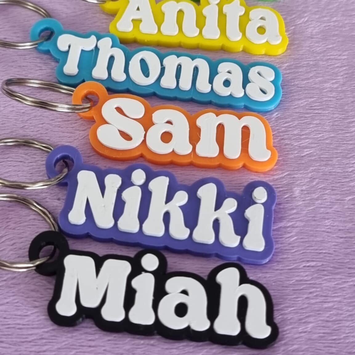 Baby Name Tags