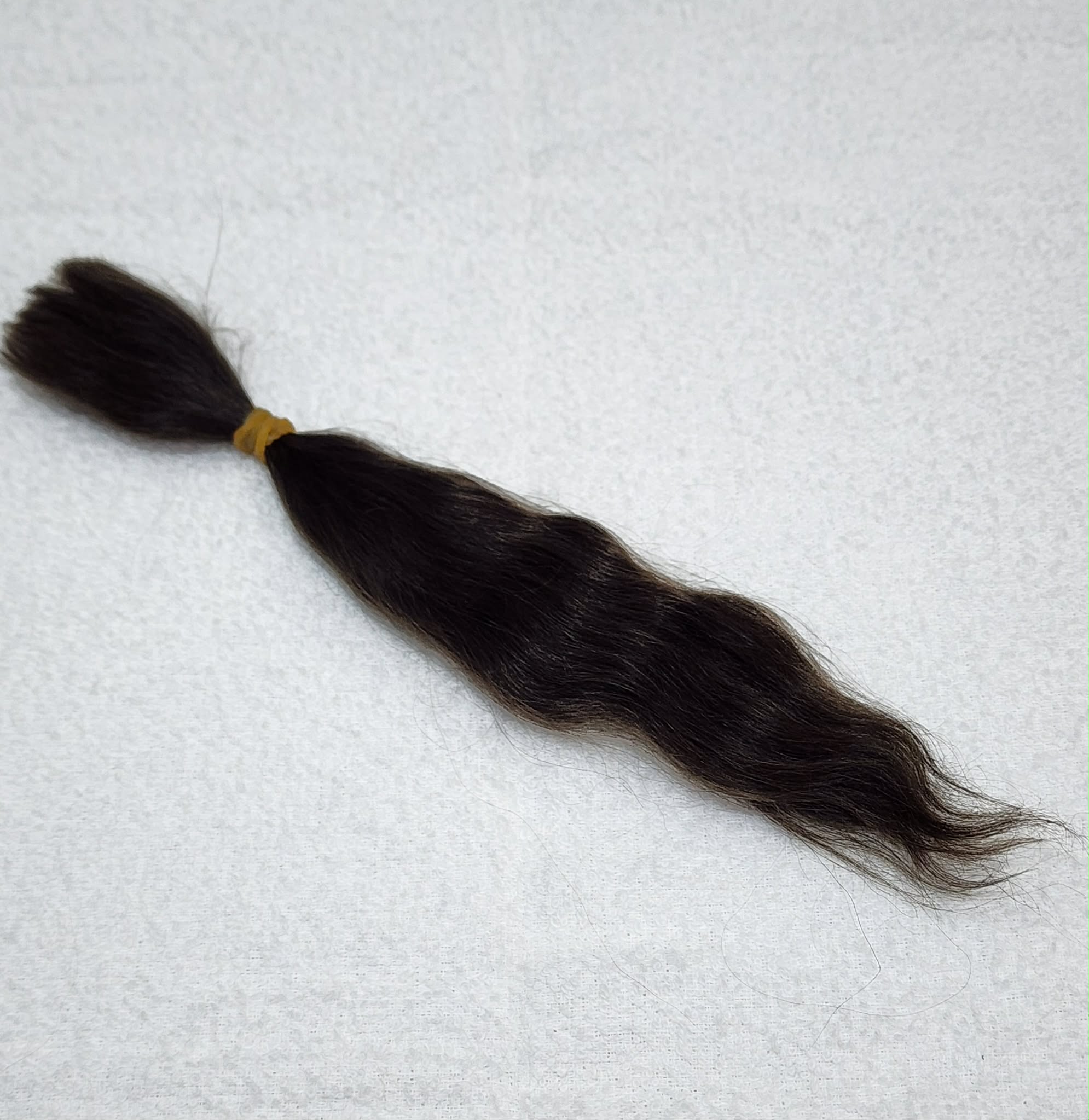 Yearling Mohair - Medium Brown