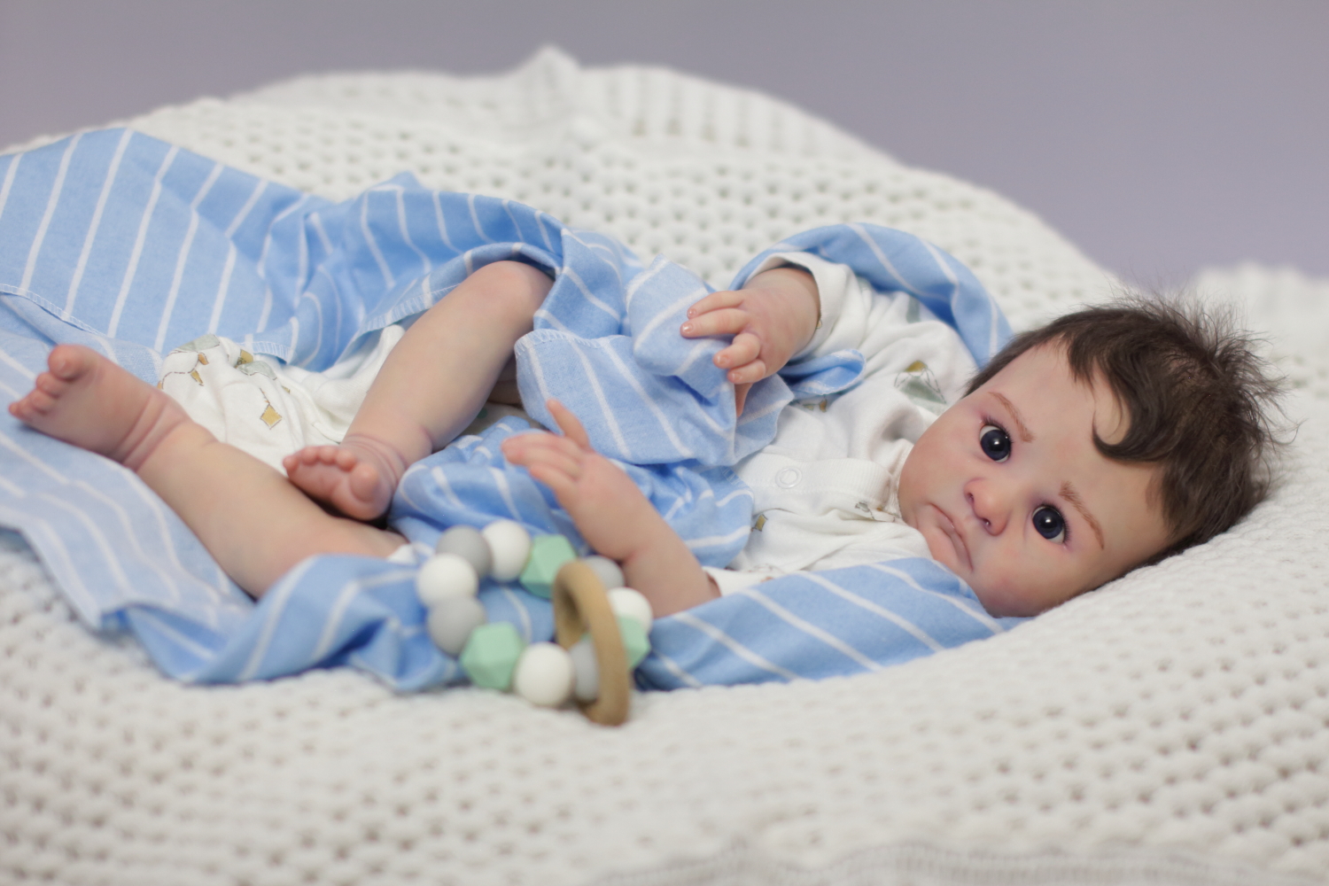 Reborn Baby Boy Michael by Nikki Holland - Image 15
