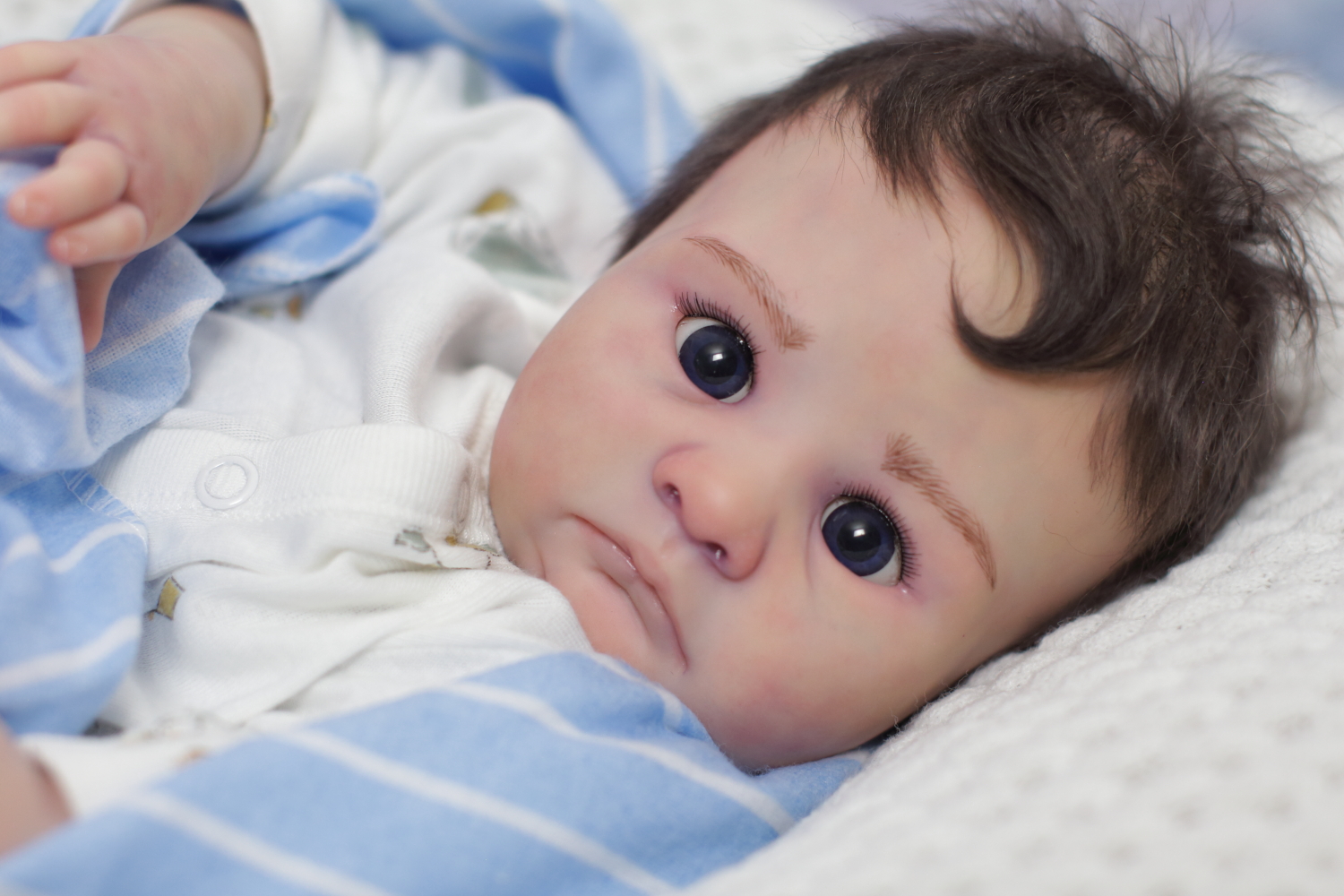 Reborn Baby Boy Michael by Nikki Holland - Image 3