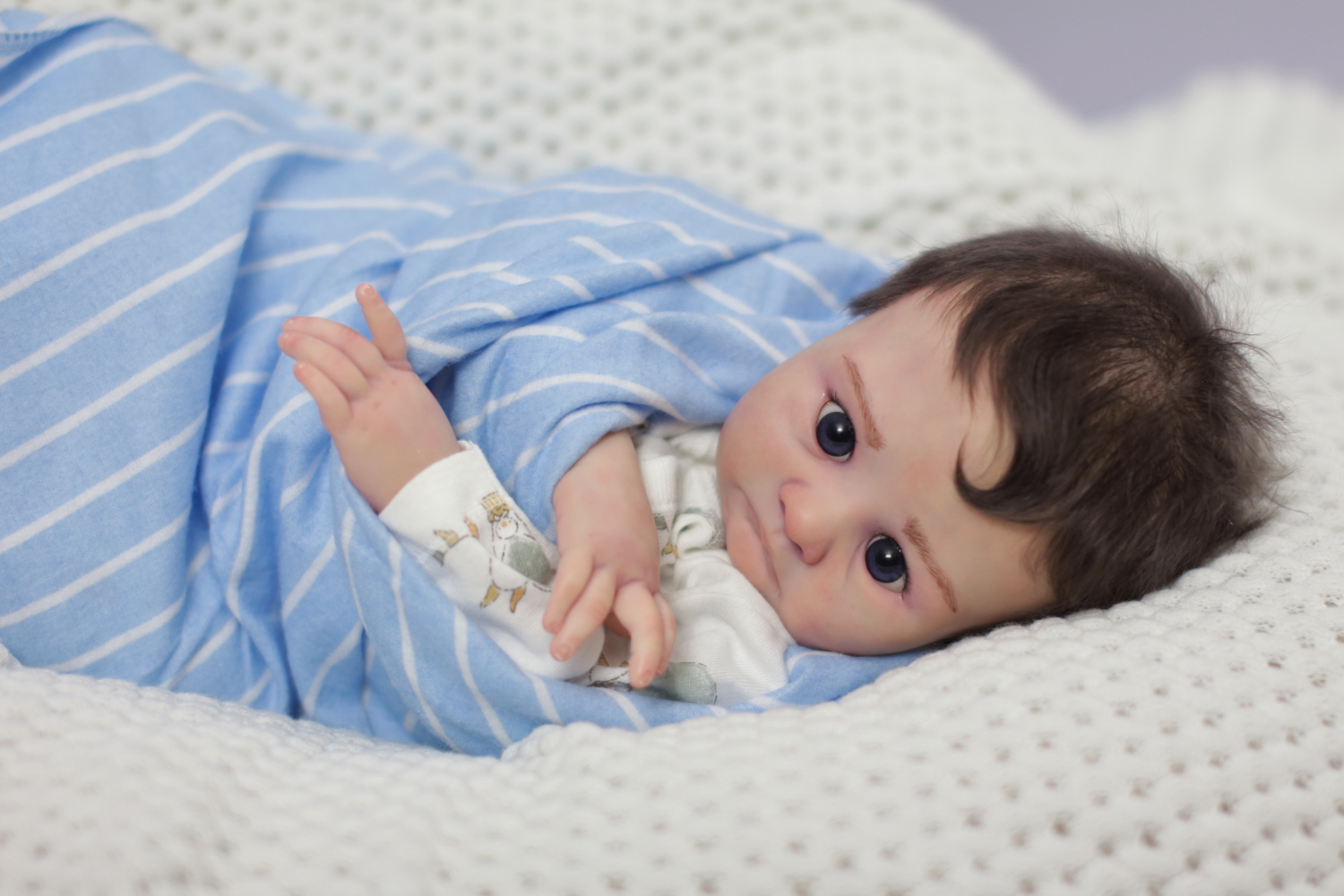 Reborn Baby Boy Michael by Nikki Holland - Image 6