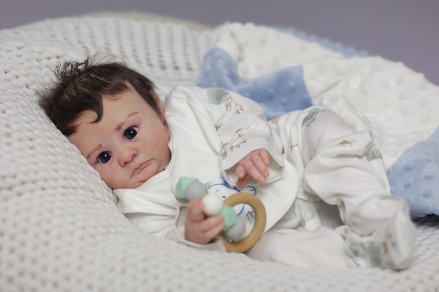Reborn Baby Boy Michael by Nikki Holland - Image 4