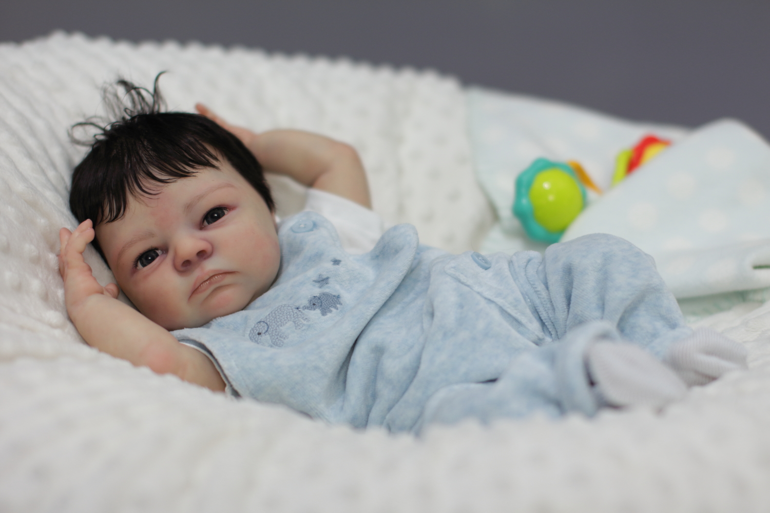 Reborn Baby Boy Fletcher by Nikki Holland - Image 3