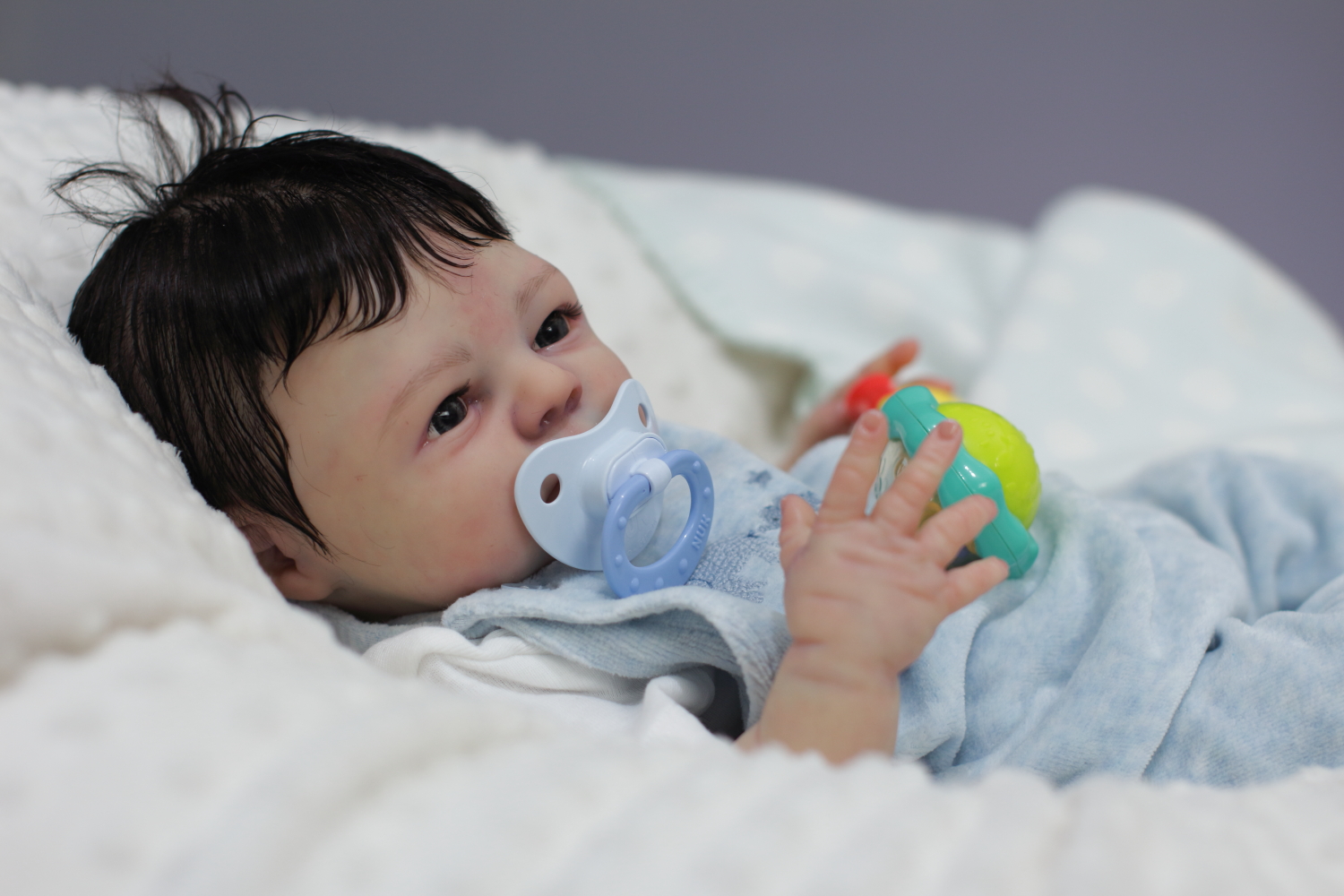 Reborn Baby Boy Fletcher by Nikki Holland - Image 5