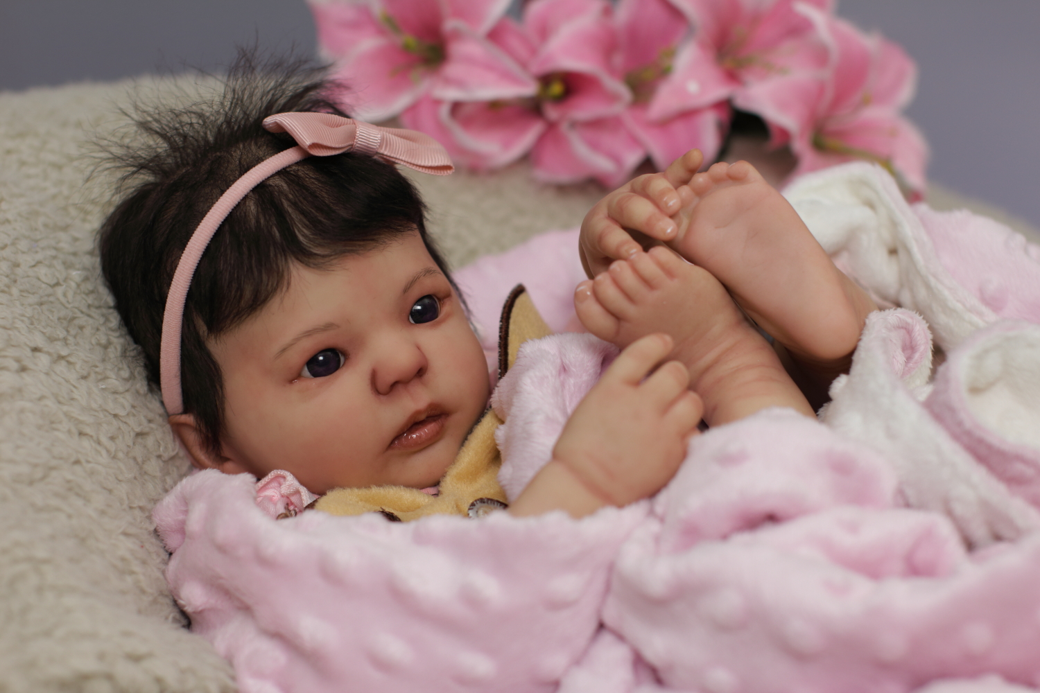 Reborn Baby Girl Jessica by Nikki Holland - Image 3